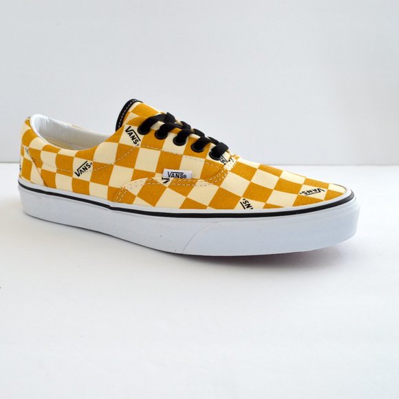 Vans era big checker yellow sneaker shoes main image 7
